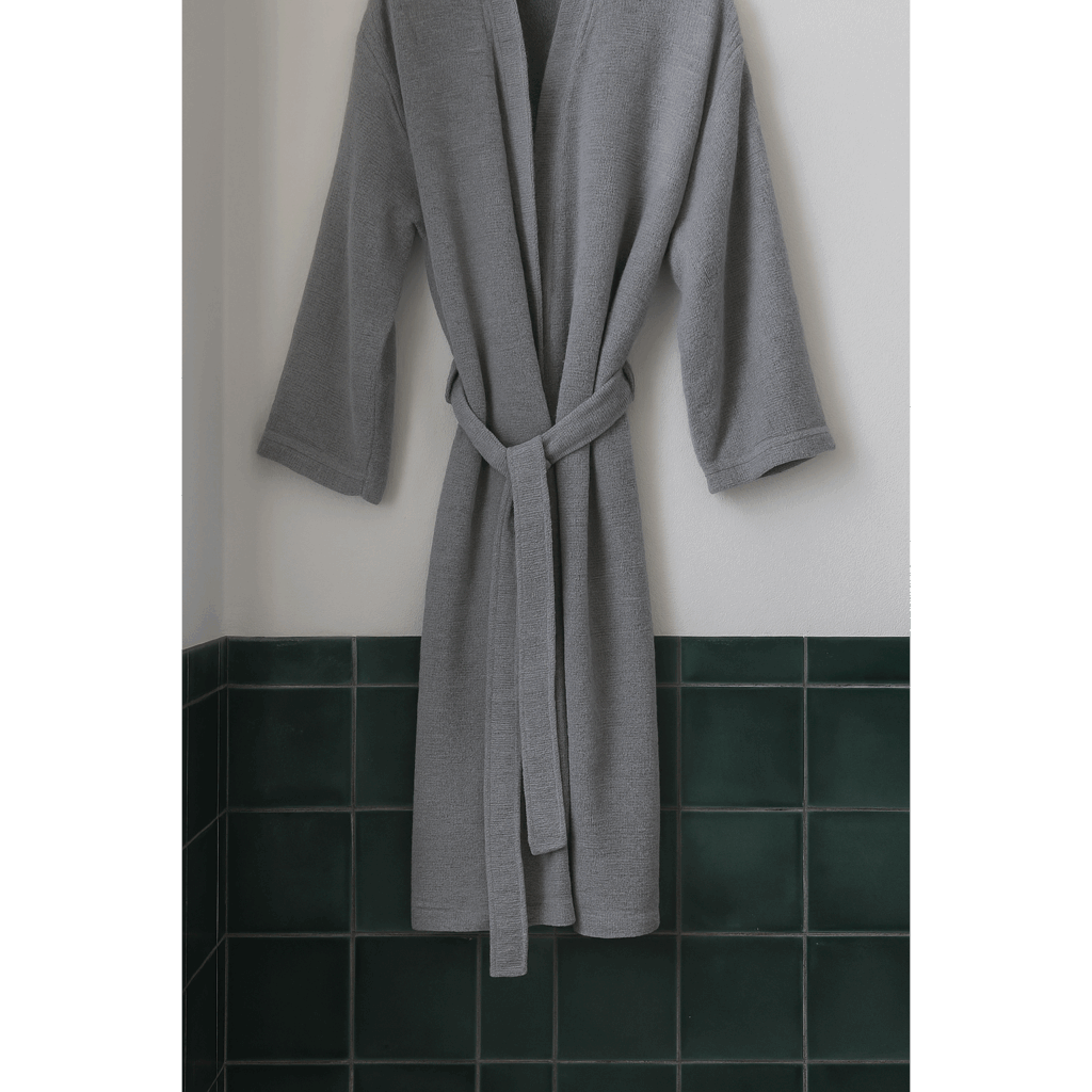 Bata de Baño XL, Plata