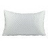 Cojin decorativo de 35x55 estilo geometrico color silver