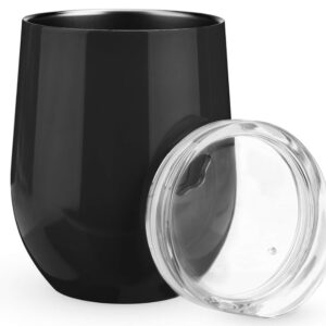"Tumbler para Vino, Negro"