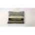 Cojin decorativo 20"x20" con lineas verticales color café negro y dorado