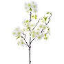 Ramo de flor de cereza color blanco 18″