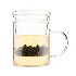 Taza de vidrio con infusor de te 16 oz