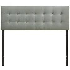 Respaldo emily para cama tamano queen color marfil con botones