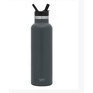 Botella de agua de ascent acero inoxidable color grafito 20 oz
