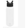 Botella de agua ascent de acero inoxidable color invierno blanco 32 oz
