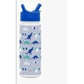 Botella de acero inoxidable summit kids con diseño de dinosaurio 18 oz