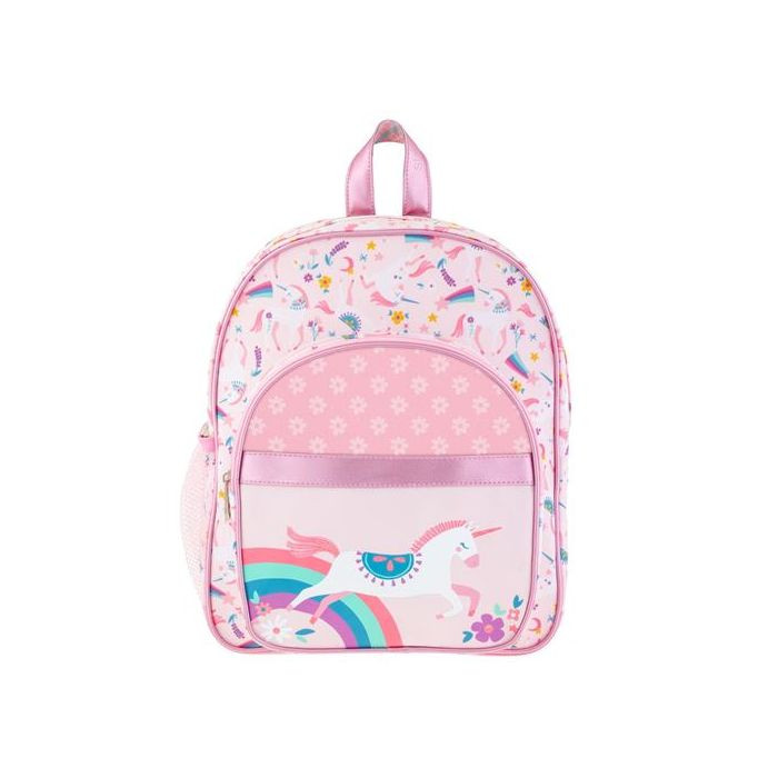 Mochila de unicornio color rosado