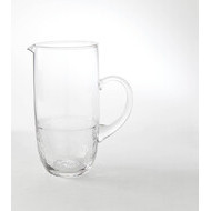 Jarra de cristal transparente coleccion monte