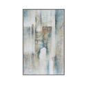 Pintura de oleo multicolores de  82"x 3" x 52"