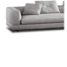 Sofa esquinero izquierdo tela bronx dark grey 1.12 largo x 1.12 ancho x  0.82 alto