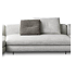 Sofa central tela bronx dark grey 90 de largo x  1.12 ancho 0.82 de alto