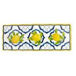 Bandeja de baguette rectangular 15" colección palermo