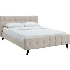 Cama ophelia tamano queen color con tela  elastron antimanchas heritage pearl