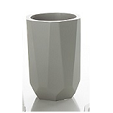 Vaso dynamic de poliresina gris