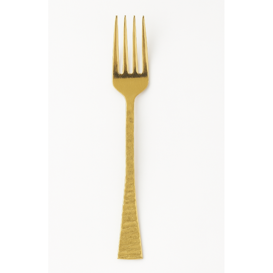 Tenedor para Ensalada Dorado