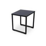 Mesa auxiliar en color negro 46 x 40 x 40 cm