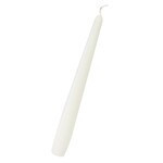 Vela taper color blanco