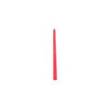 Vela taper color rojo