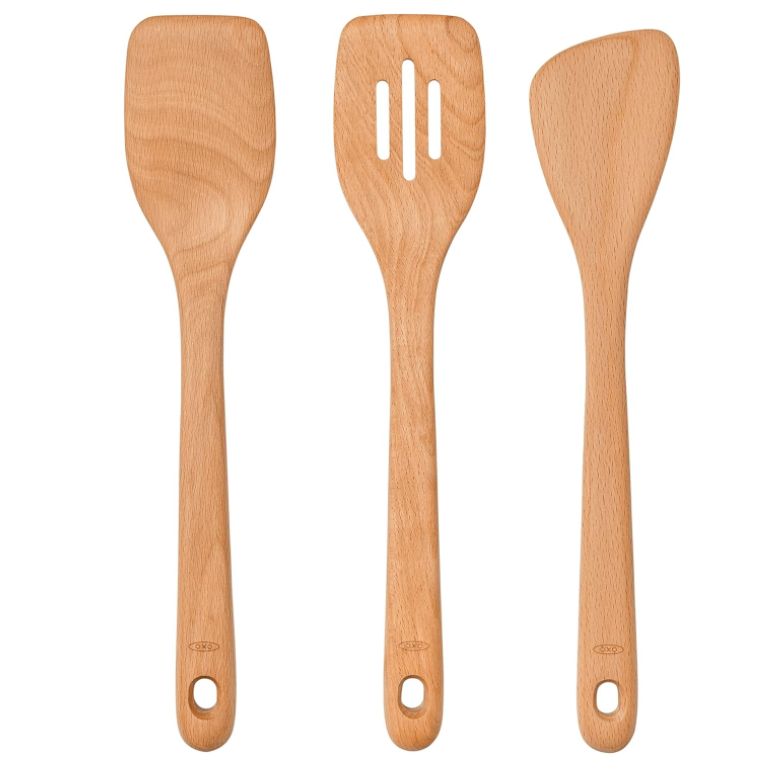 Set de 3 cucharas de madera oxo