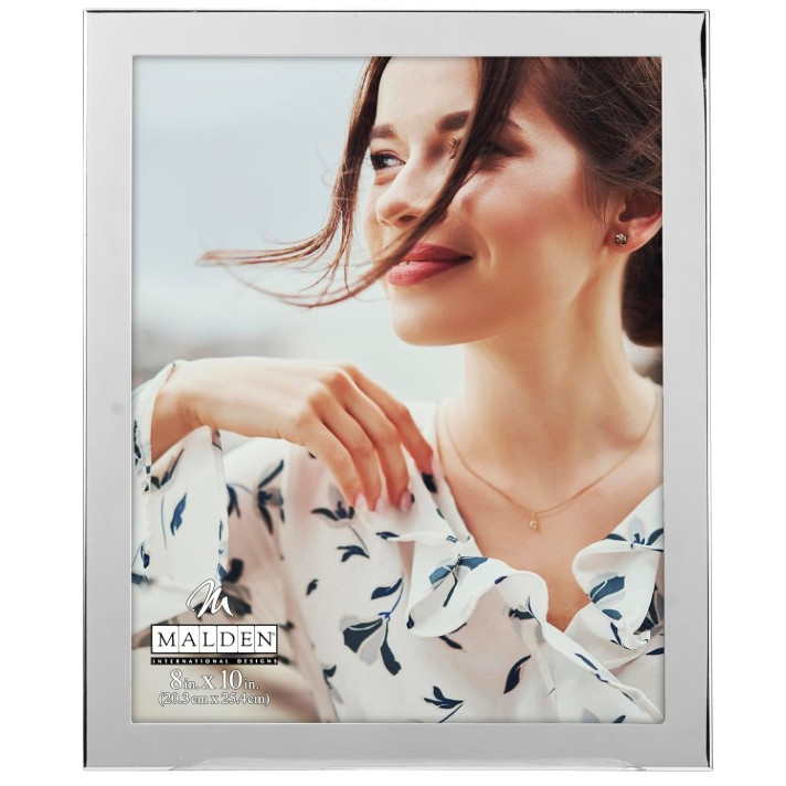 Marco Gravable, Plateado 8 x 10