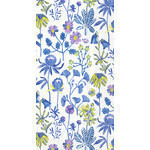 Paquete de 16 servilletas 8.25 x 4.5" de flores pequeñas color morado