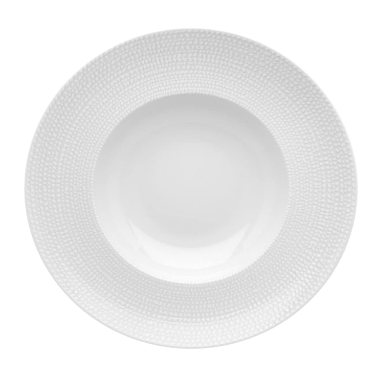 Plato hondo de porcelana mar