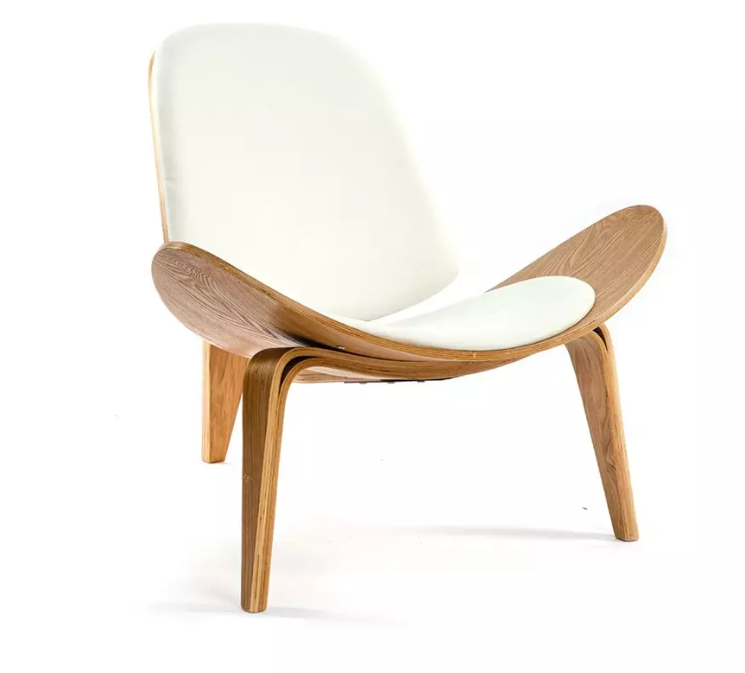 Sillón Trípode, Blanco