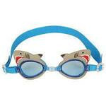 Lentes de agua con diseño de tiburon en gris azul