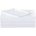 Queen funda nordica plain percale 100% algodón 260×240 color blanco