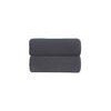 Toalla de cara be waffle color carbon 30x30