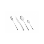 Set de 24 piezas de cuchilleria colección mosella plateado