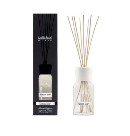 Difusor natural 250ml white paper flowers