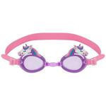 Lentes de agua con diseño de unicornio en rosa y mordado
