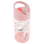 Botella Diseño Unicornio, Rosado