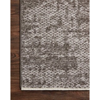 Alfombra de corredor colección vance  color gris y blanco 0.60 x 2.45 mtsbde polipropileno