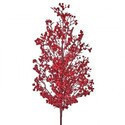Spray de mini bayas en color rojo 26"
