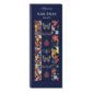 Set de 3 limas de uña en diseño flores e insectos color azul 0.75" x 6.25"