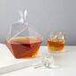 «Decantador de Cristal Triangular, 40 oz»