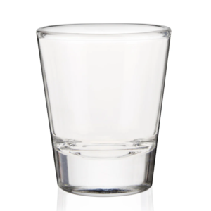 "Shot de Vidrio Clásico, 1.5 oz"