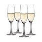 Set de 4 flauta para champang de cristal 6.7 oz