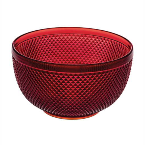 Bowl para ensalada rojo  colección Bicos