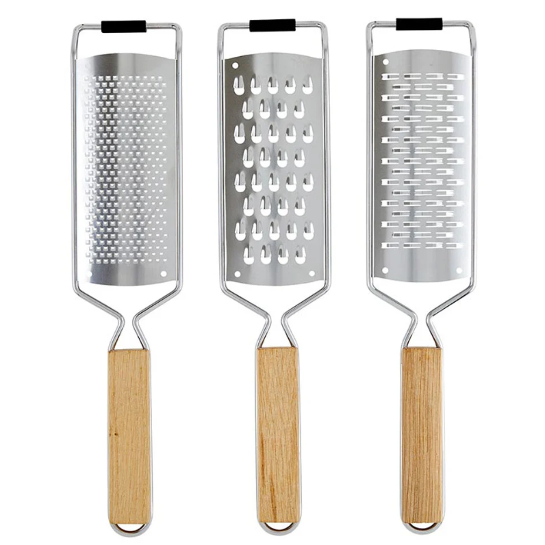 Set de 3 Ralladores de Queso