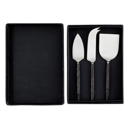 Set de 3 piezas de acero inoxidable cuchillos para queso 5.9 "x 9.44" x 1.1 "