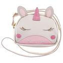 Bolso beige diseño unicornio 15.24 cm x 10.67 cm