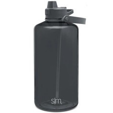 Botella de plastico summit grafito de 128 oz