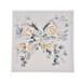 Pintura de oleo canvas diseño de mariposa 39.50 x 1.25 x 39.50"