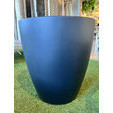 Maceta Rialdi vase grande color negro mate
