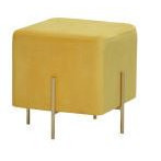 Ottoman Amarillo Base Dorada