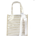 Bolsa tipo pañalera con plastico y chonga