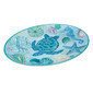 Plato ovalado de melamina 18 x 13.5" Colección Serene